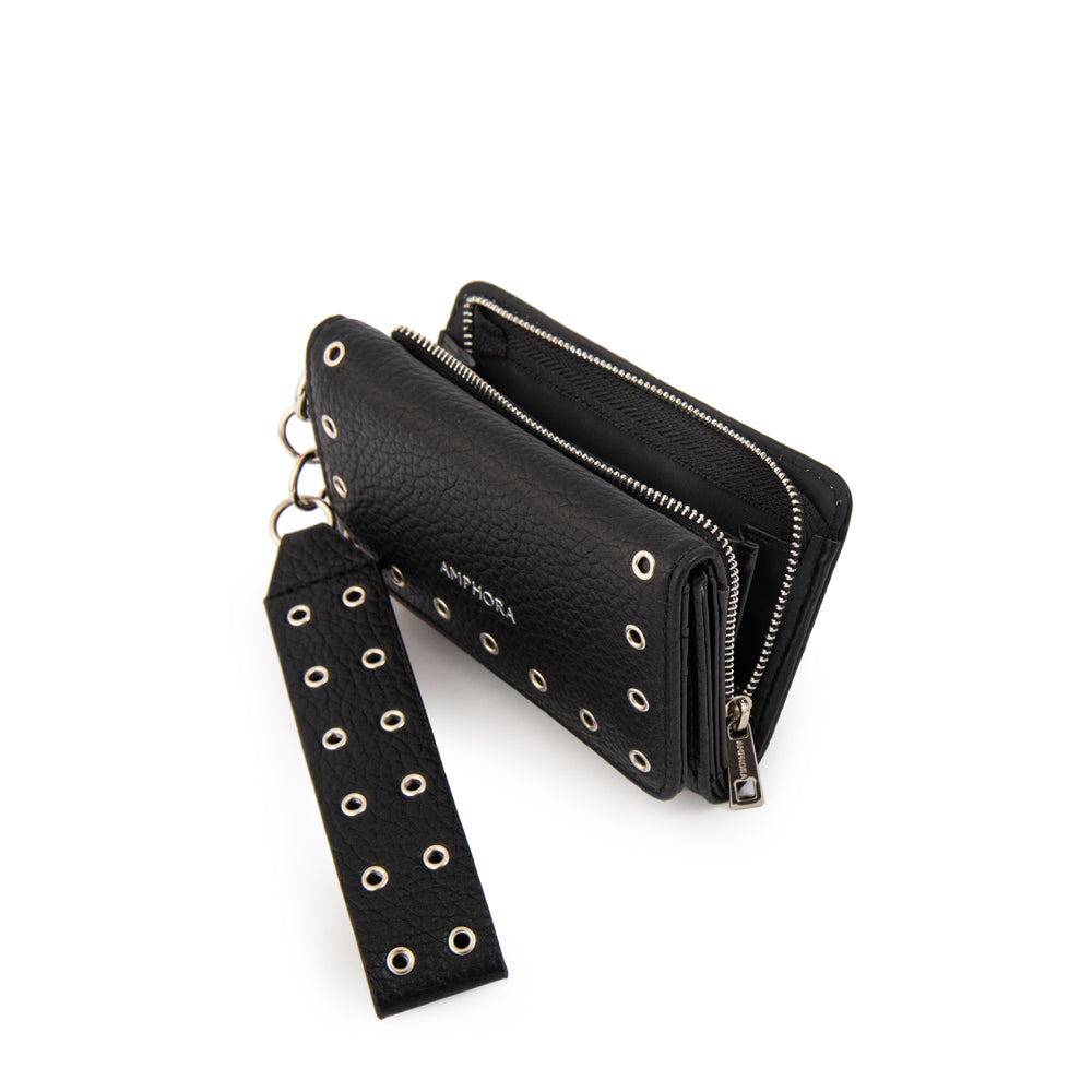 Billetera pascale mediana negro
