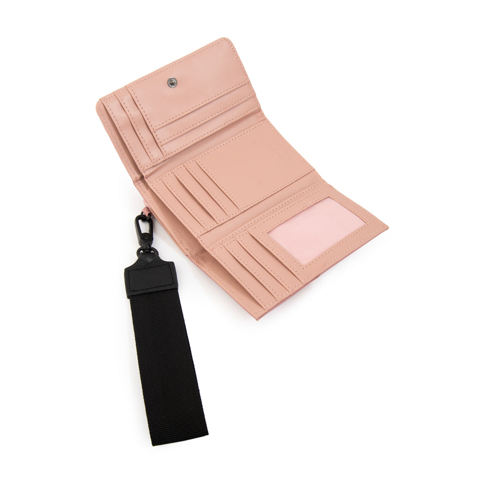 Billetera pascale mediana rosa viejo