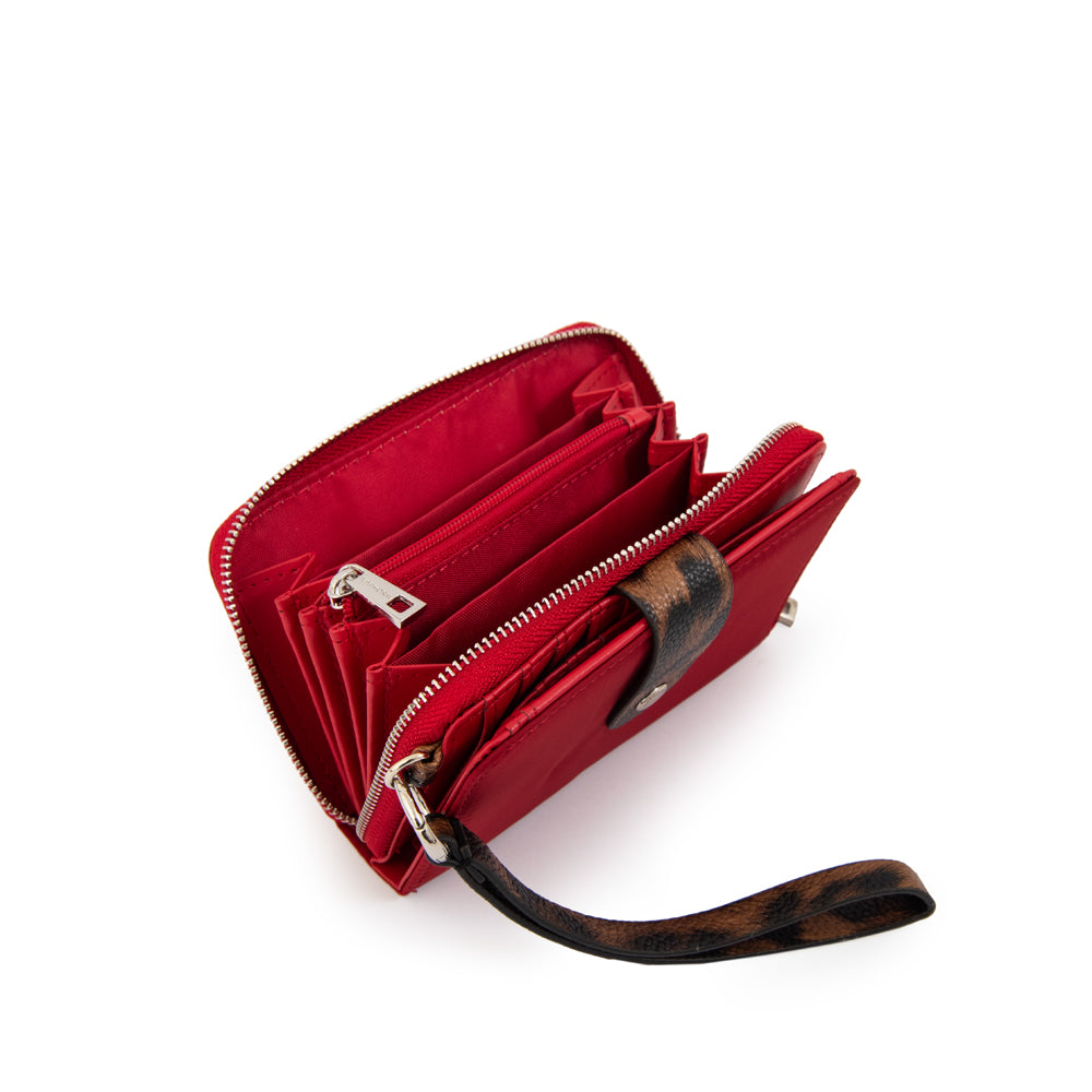 Billetera lily pequeña rojo