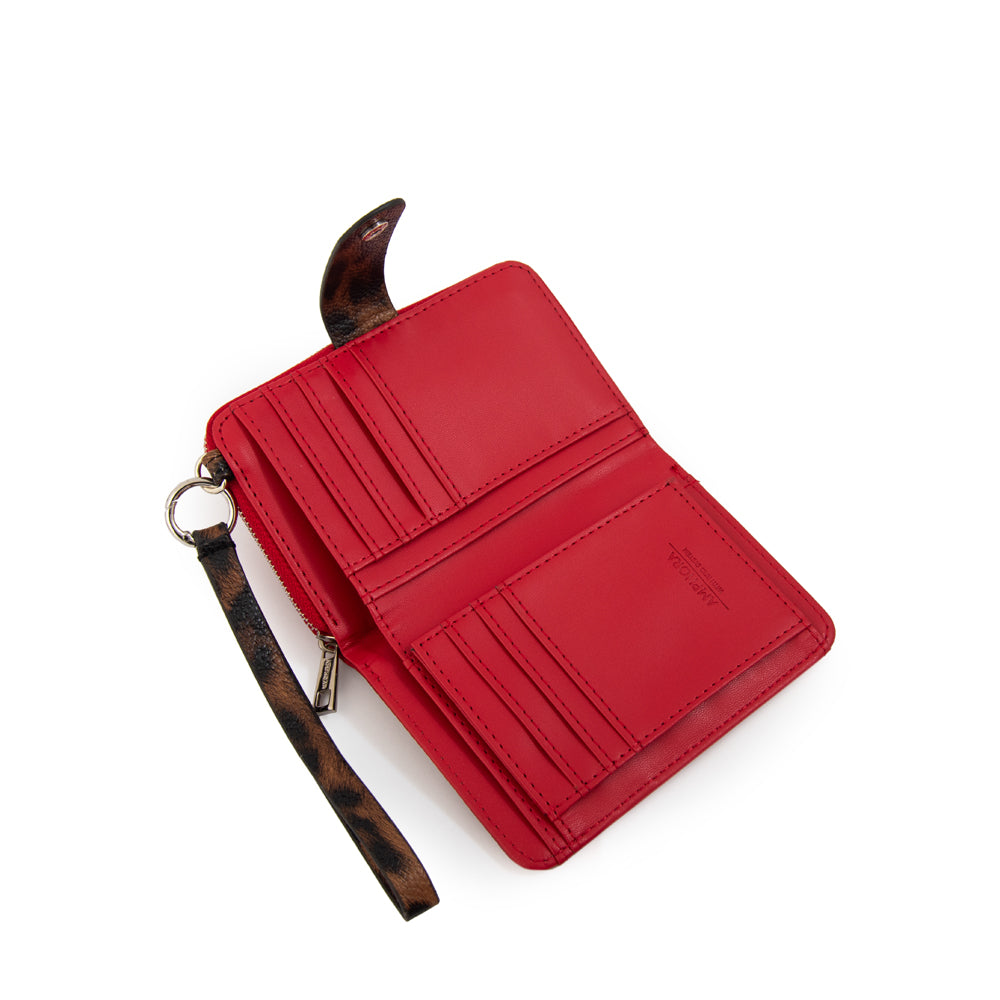 Billetera lily pequeña rojo