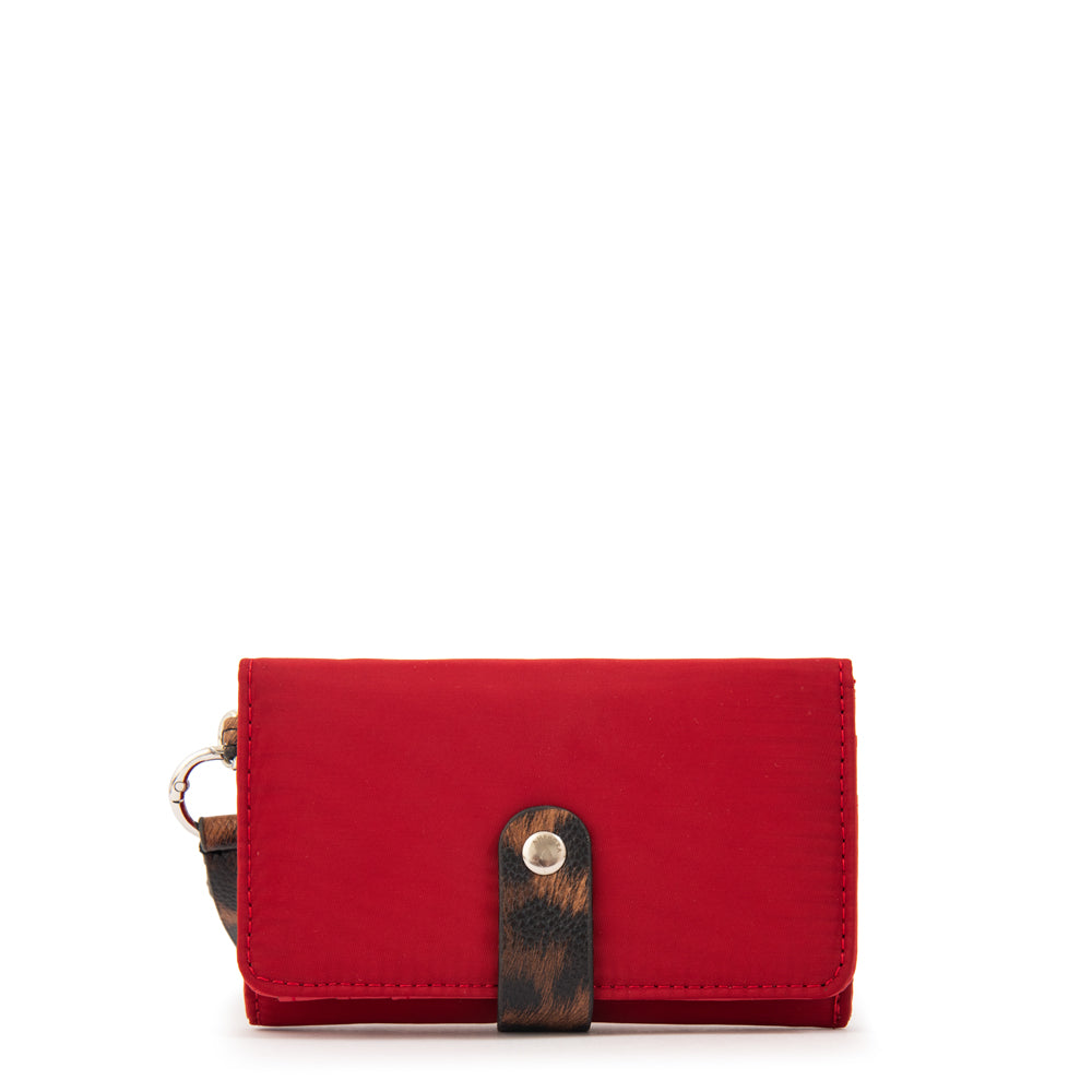 Billetera lily mediana rojo