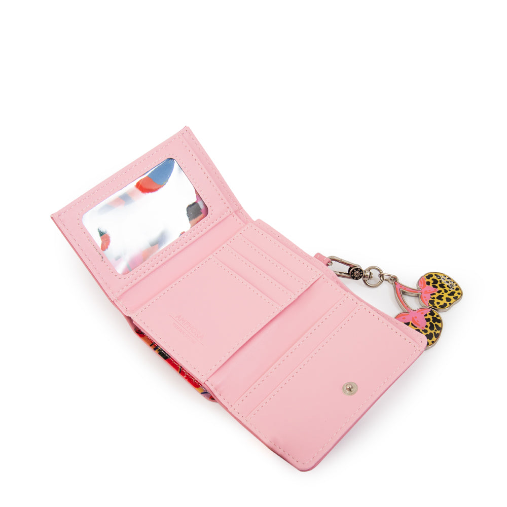 Billetera prisma pequeña rosado