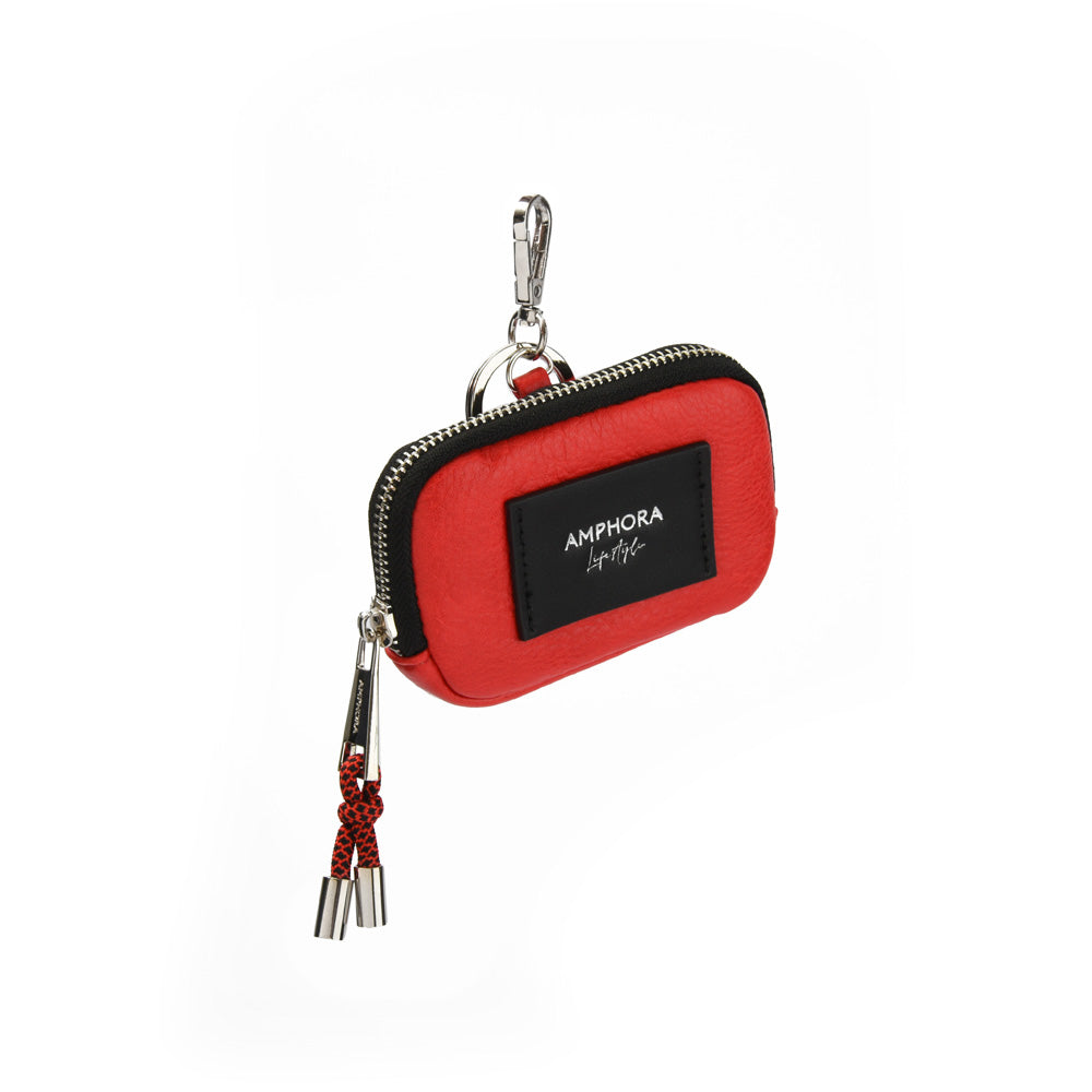amphora eternel hanging monedero rojo