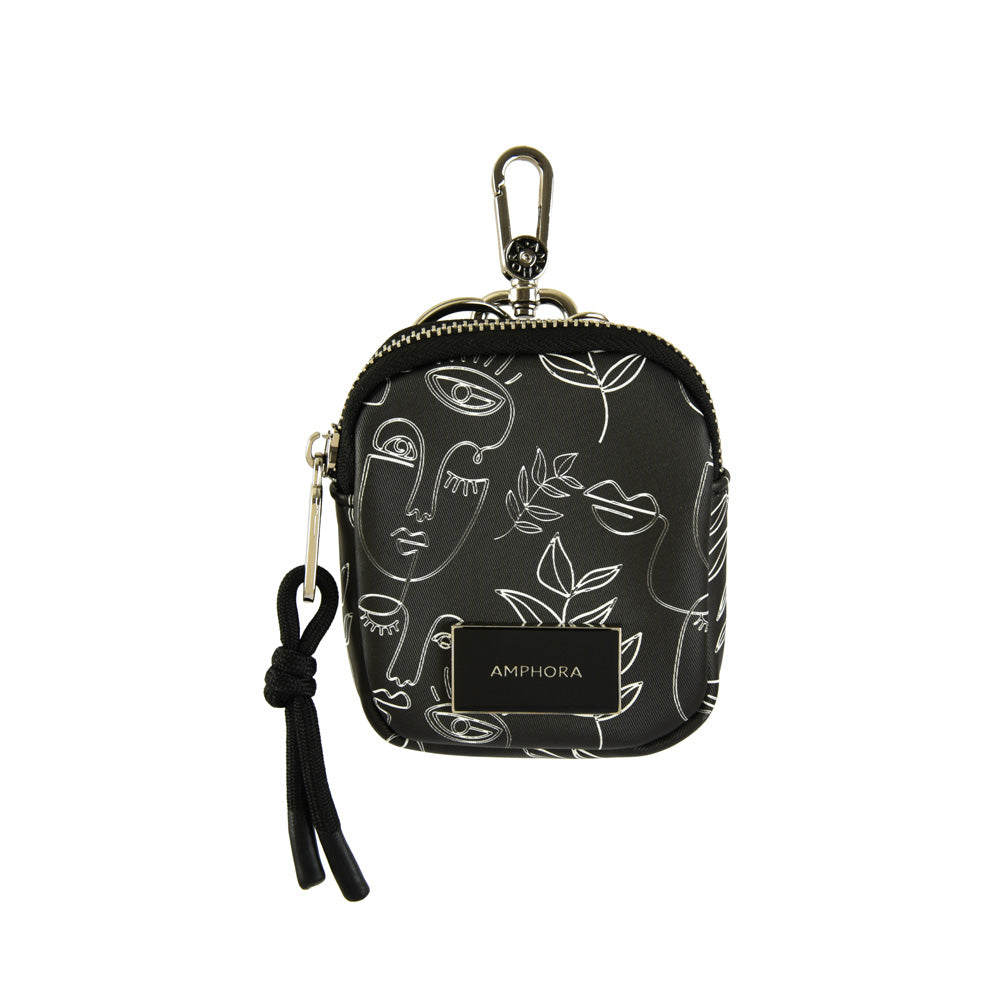 Hanging monedero picasso negro
