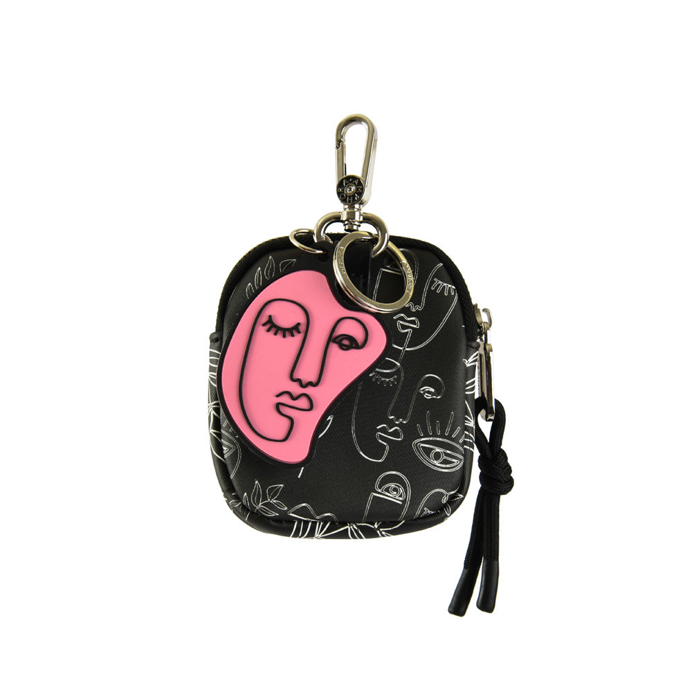 Hanging monedero picasso negro