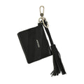 Hanging tarjetero dalia negro