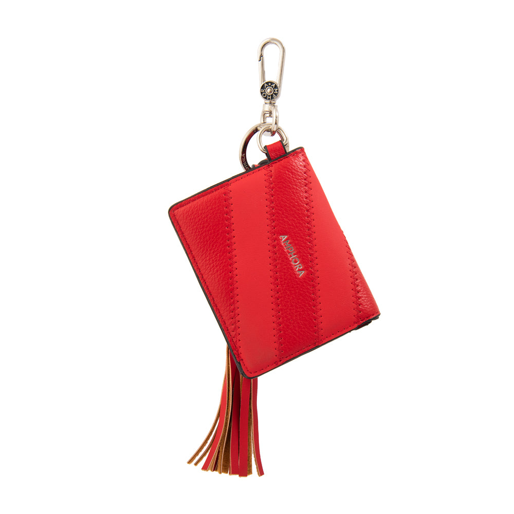 Hanging tipo tarjetero dalia rojo