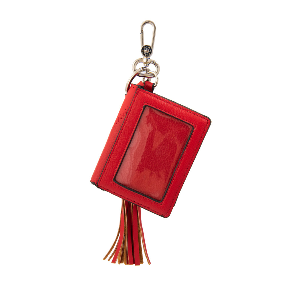 Hanging tipo tarjetero dalia rojo