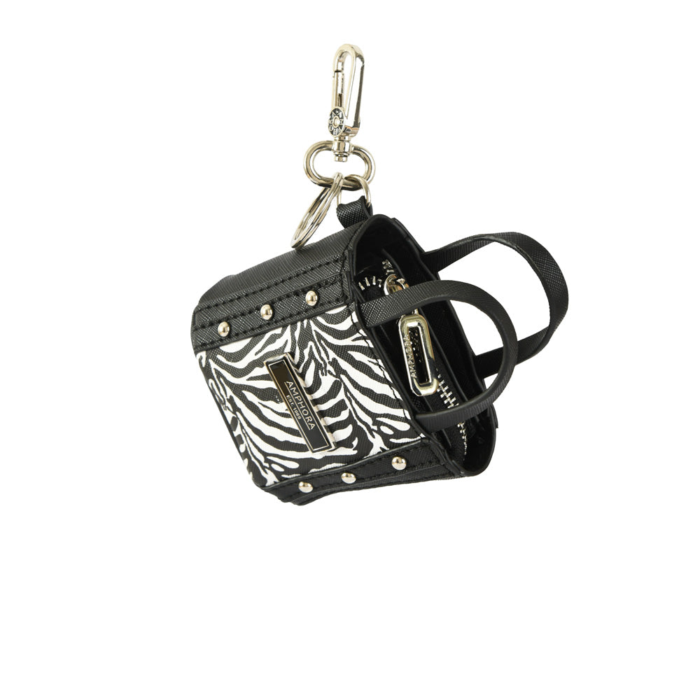 Hanging monedero glam punk negro