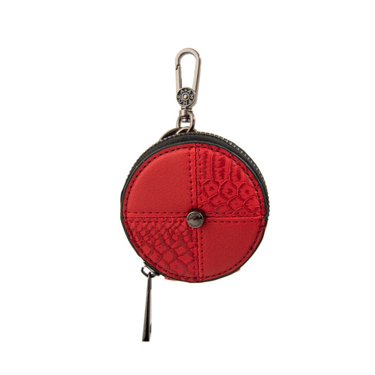 Hanging monedero fixa rojo