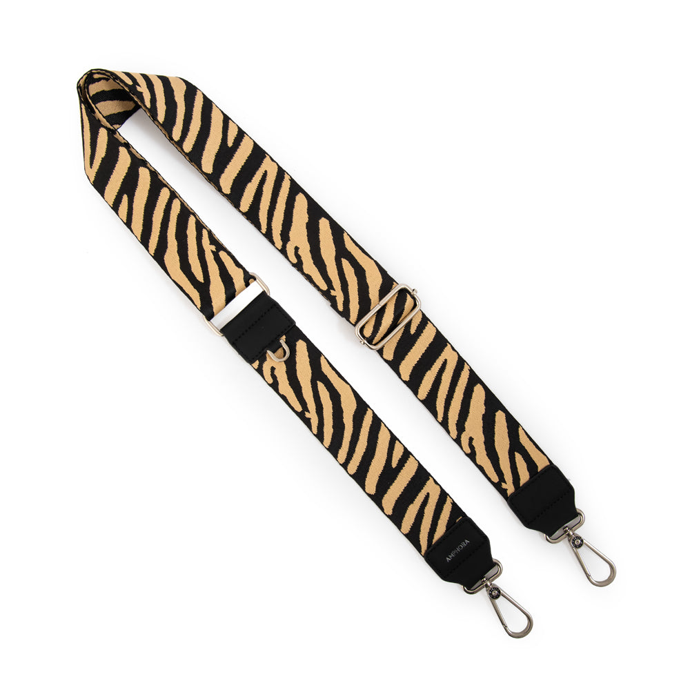 Longstrap zebri beige