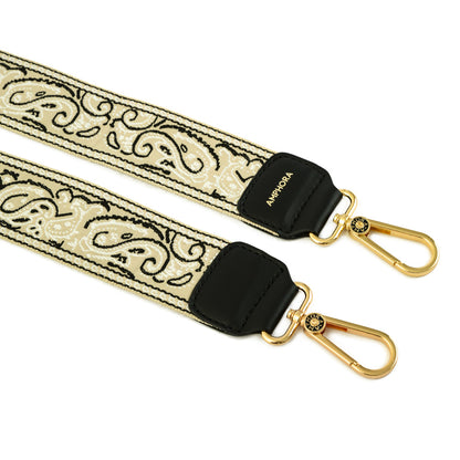 Longstrap mouche beige