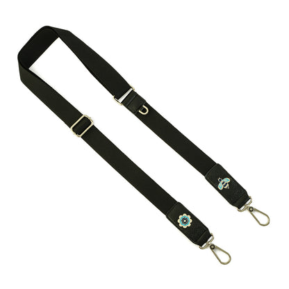 Longstrap car pintos negro