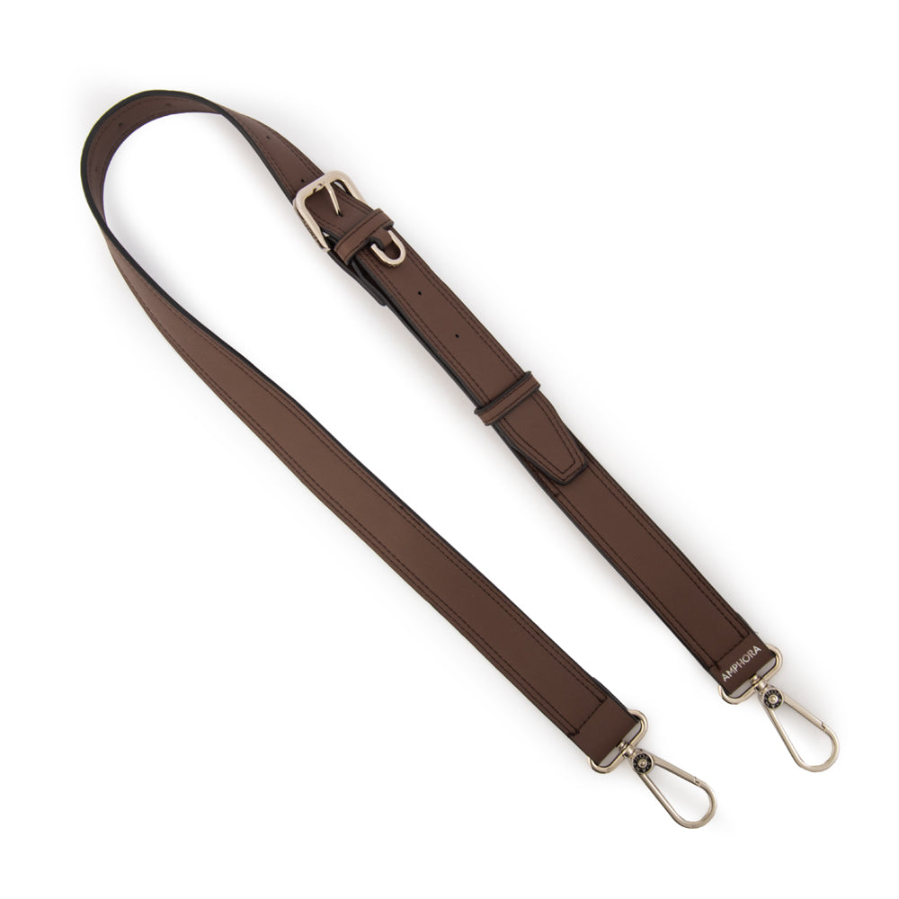 Longstrap granada café oscuro