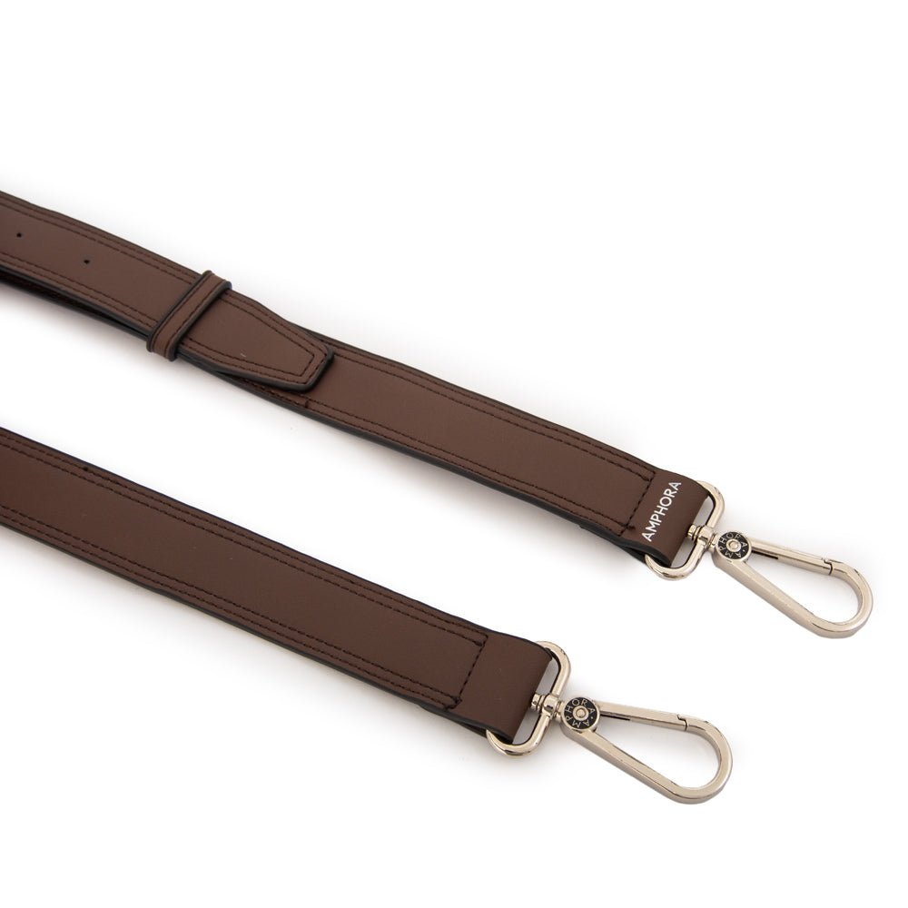 Longstrap granada café oscuro