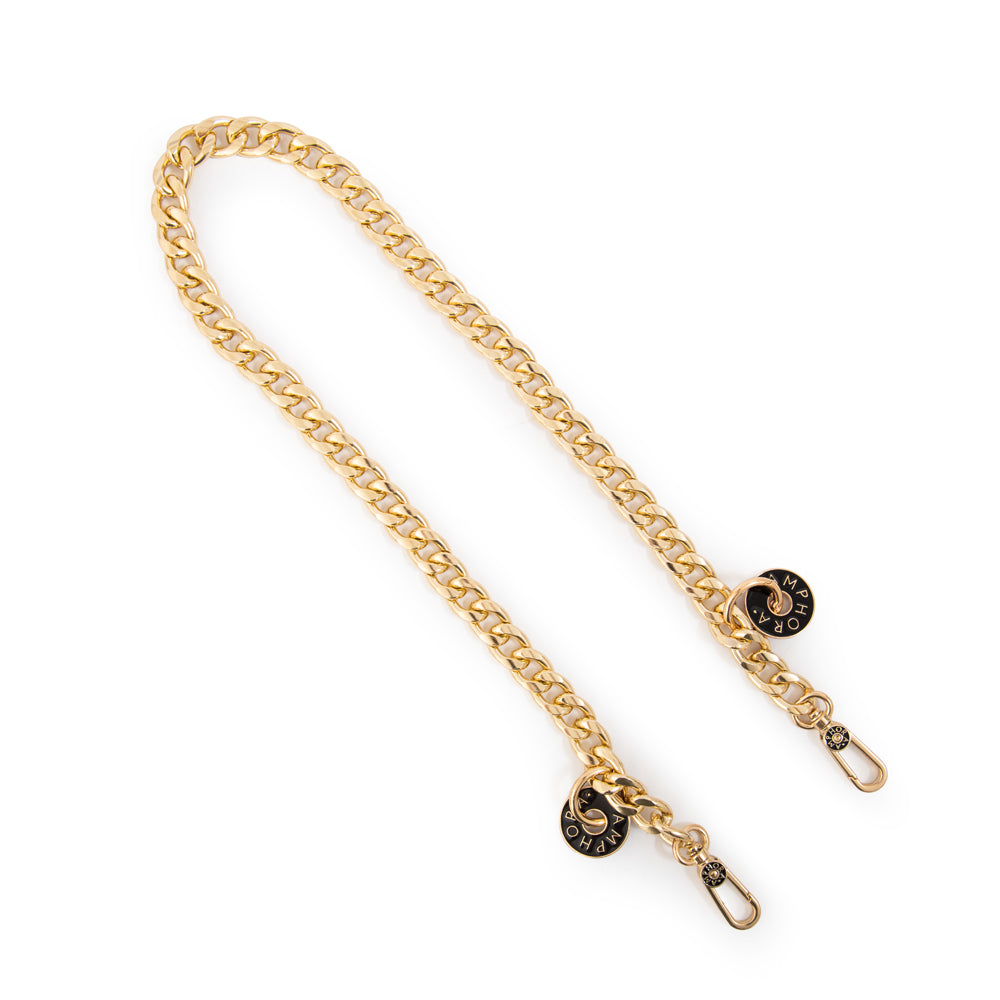 Longstrap mika dorado claro