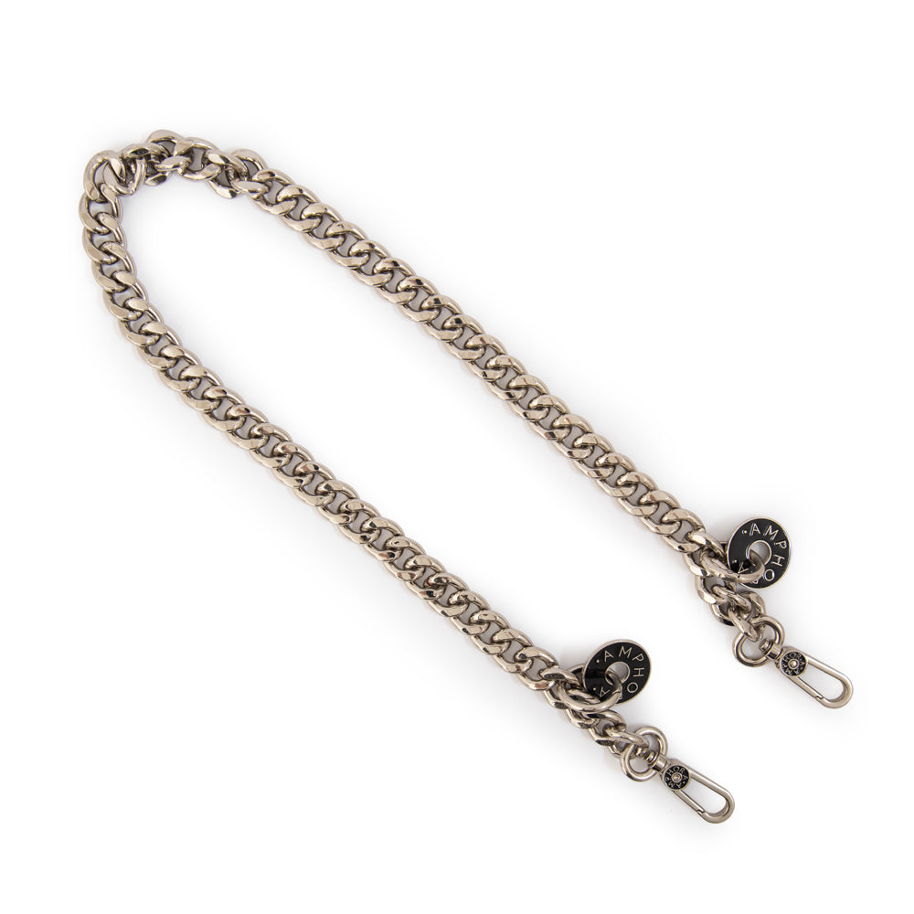 Longstrap nina plateado