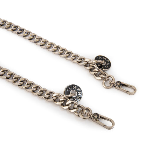 Longstrap nina plateado