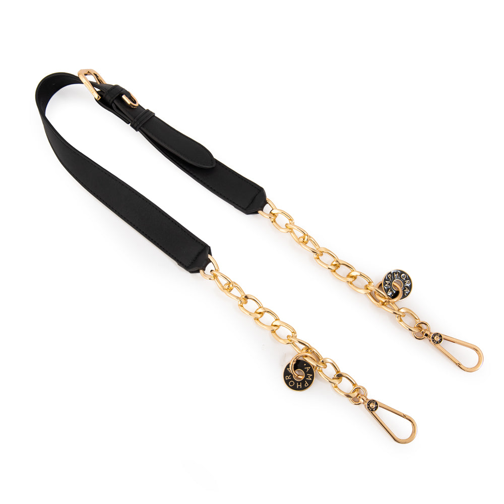 Longstrap zoe negro