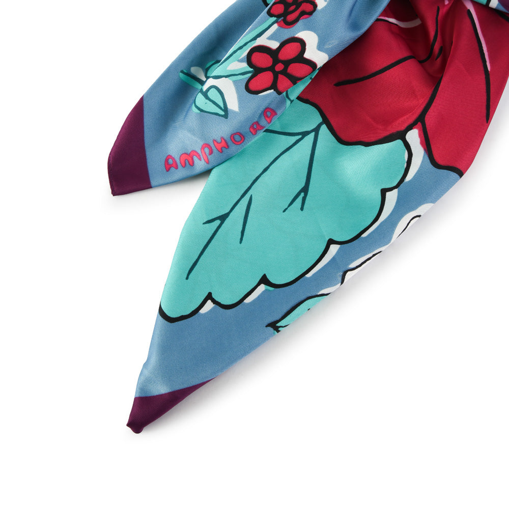 Pañuelo narcisa grande denim
