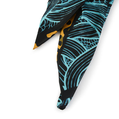 Pañuelo tiare petroleo oscuro