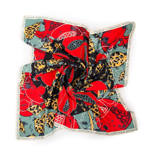 Pañuelo granadina verde oliva