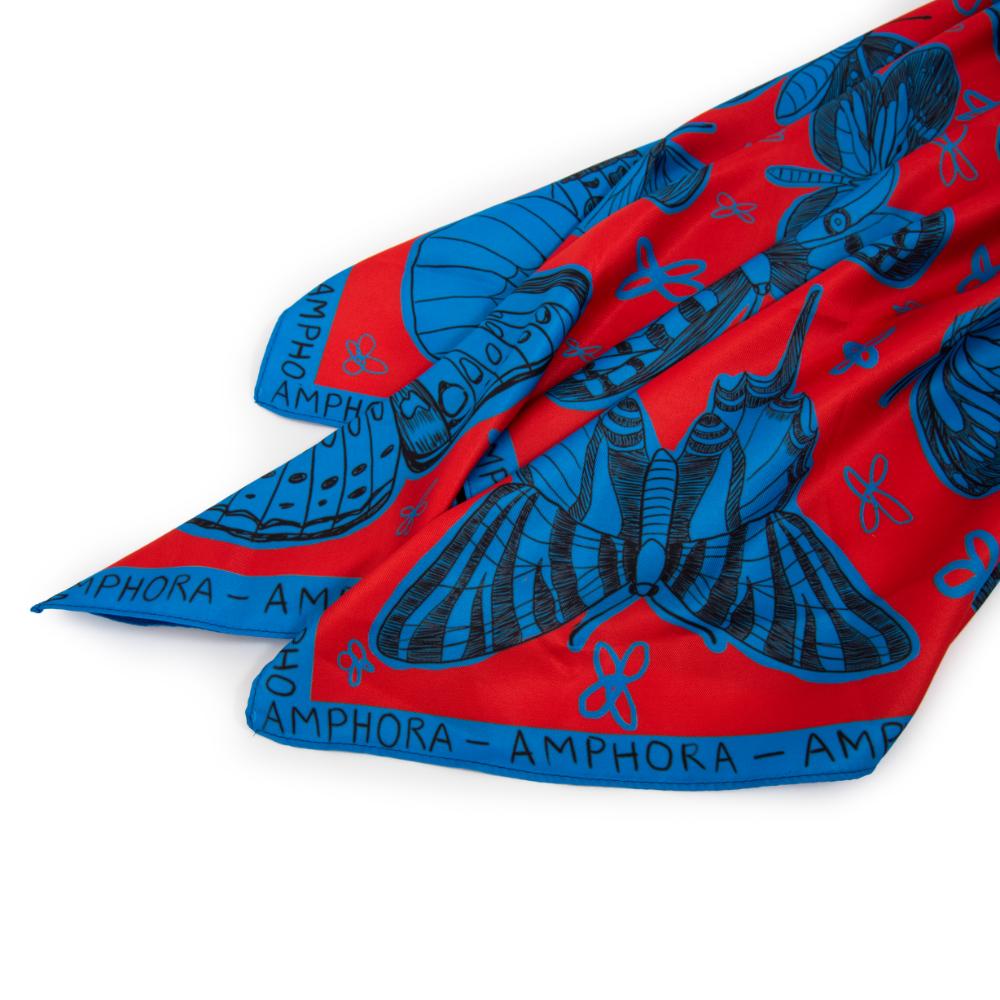 Pañuelo monarca rojo