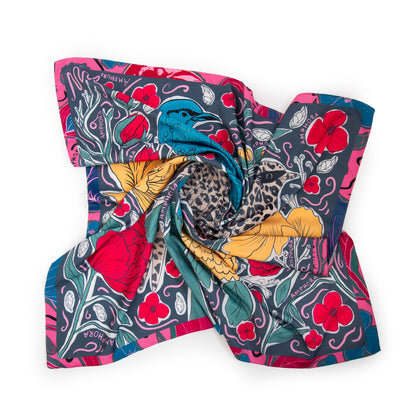 Pañuelo mediana cardenal azul oscuro