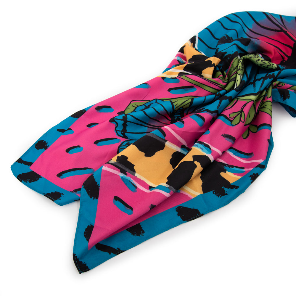 Pañuelo auren mediana rosa viejo