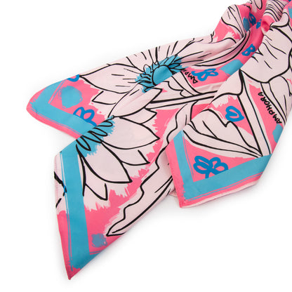 Pañuelo lirica mediana rosa viejo