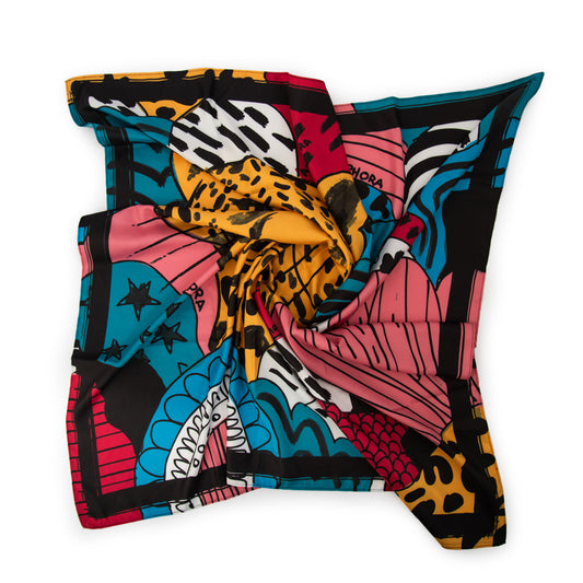 Pañuelo happy mediana amarillo