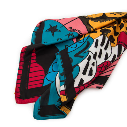 Pañuelo happy mediana amarillo