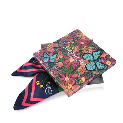 Pañuelo papillon berry