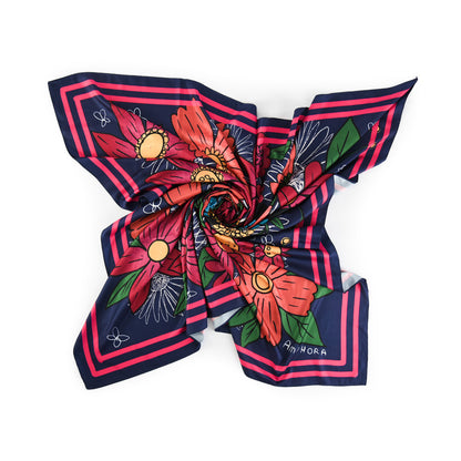 Pañuelo papillon berry