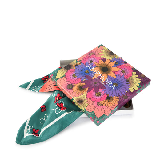 Pañuelo greta petroleo