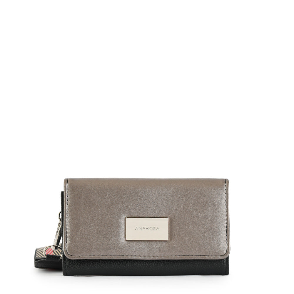 Billetera acordeon mediana bonne negro