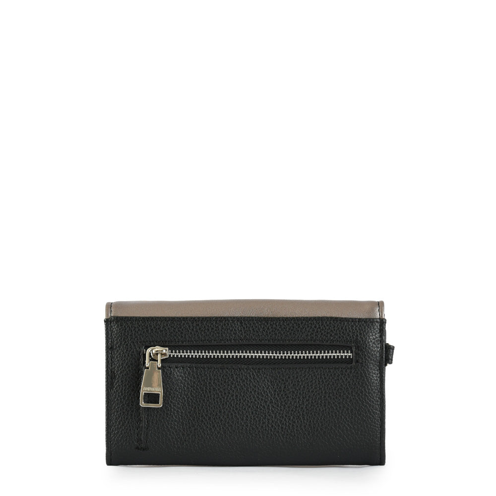 Billetera acordeon bonne mediana negro