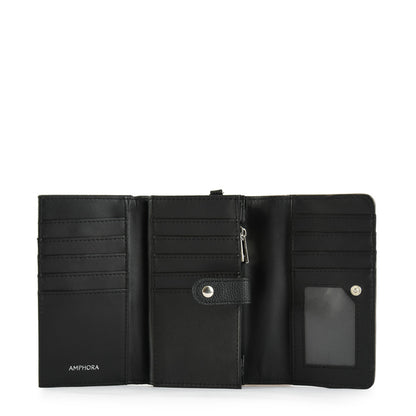 Billetera acordeon mediana bonne negro