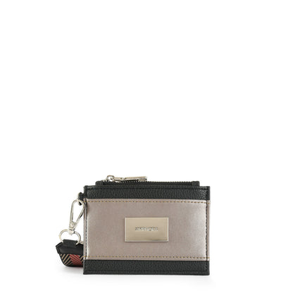 Monedero con bolsillo frontal bonne negro