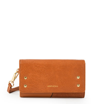 amphora noix billetera acordeon mediana café