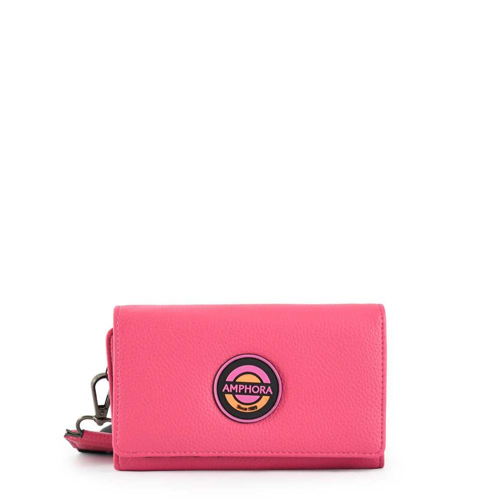 Billetera Acordeon Mediana Rotterdam Fucsia