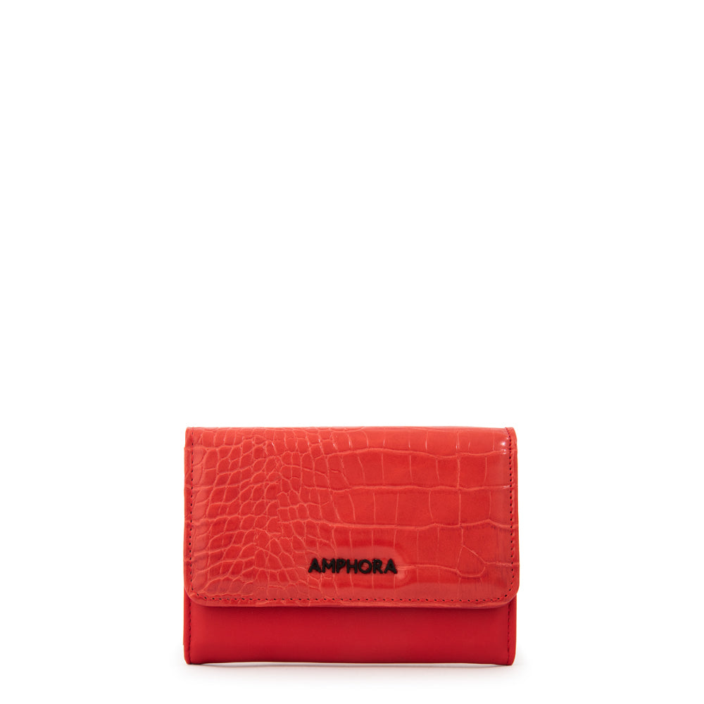 Billetera anderson mediana rojo