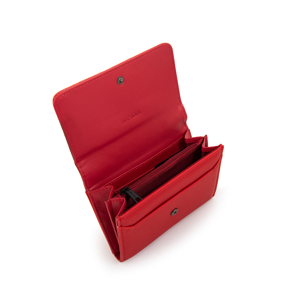 Billetera anderson mediana rojo