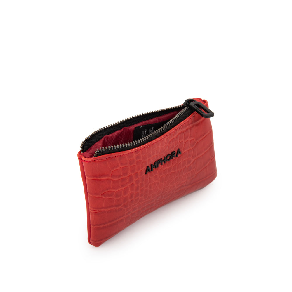 Monedero rectangular anderson rojo