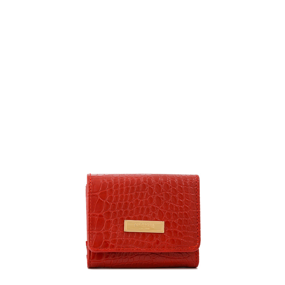 Billetera spencer pequeña rojo