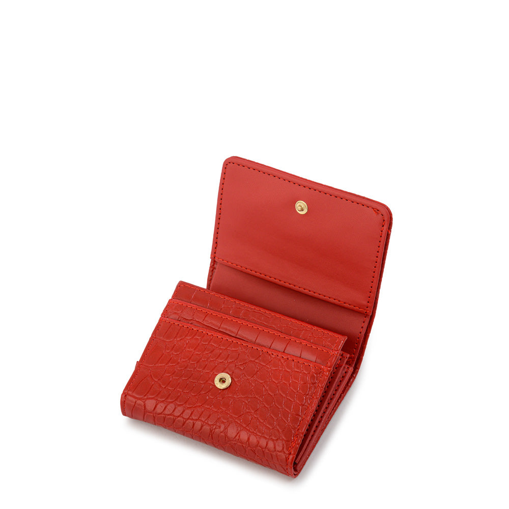 Billetera spencer pequeña rojo