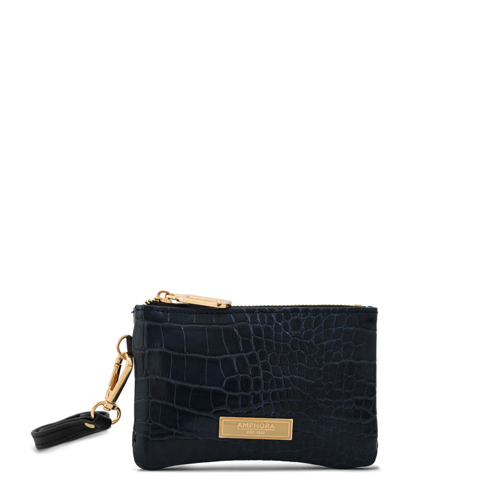 Monedero spencer pequeña azul oscuro