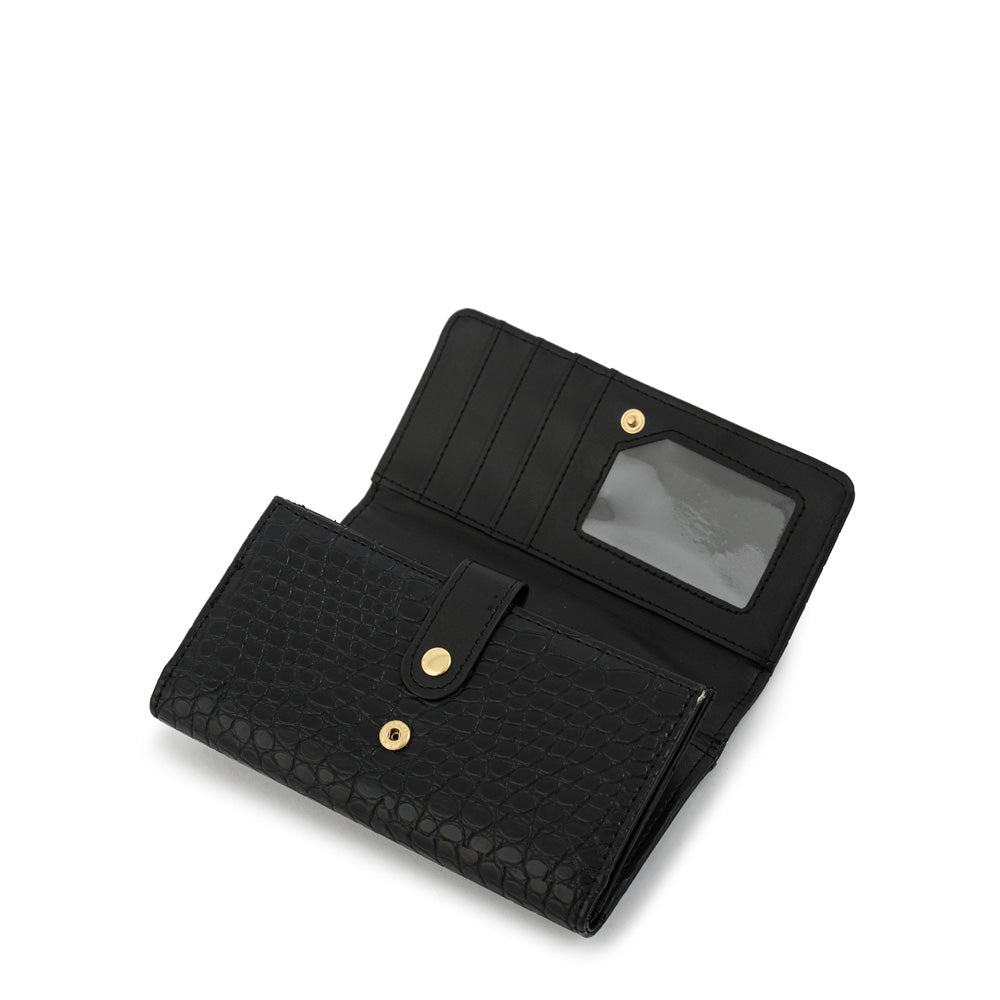 Billetera acordeon spencer mediana negro