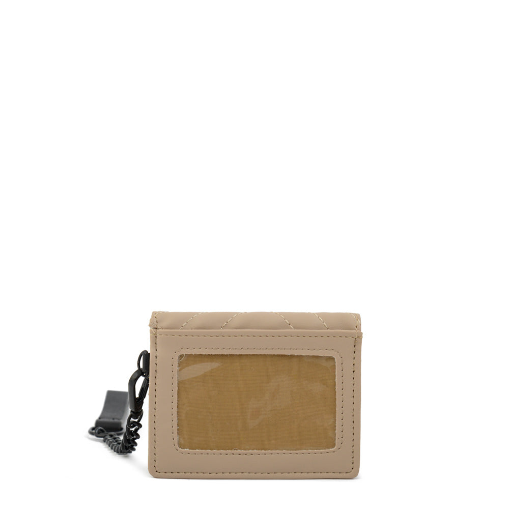Tarjetero muller beige