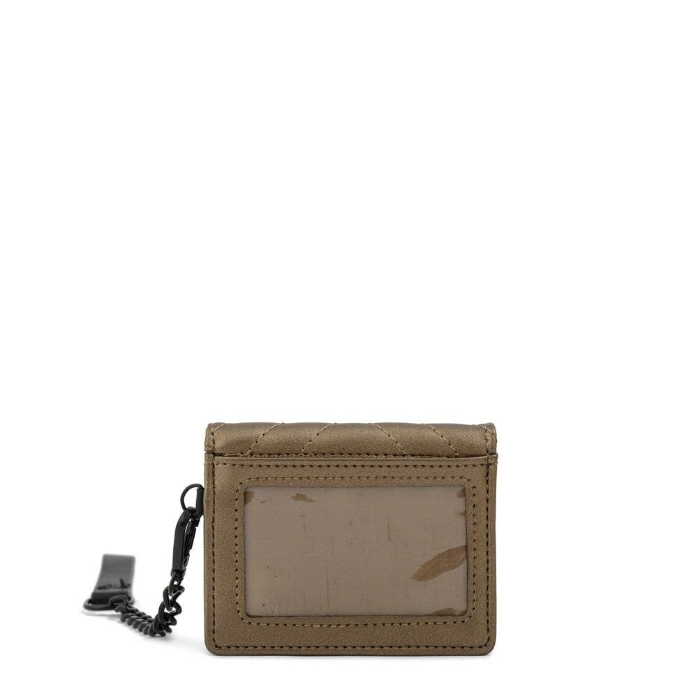 Tarjetero muller pequeña plateado